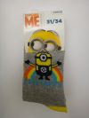 MINIONS fiú gyerek zokni 31-34 3 PÁR MINIONS fiú gyerek zokni 31-34 3 PÁR