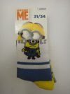 MINIONS fiú gyerek zokni 31-34 3 PÁR MINIONS fiú gyerek zokni 31-34 3 PÁR