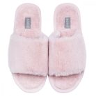 Női rózsaszín szőrös papucs 39-40