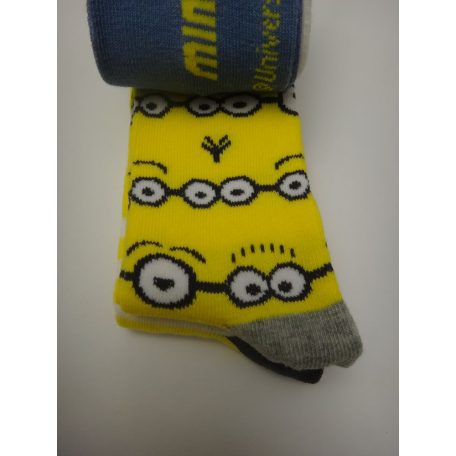 Minions_Fiu_Gyerek_Zokni_31-34_3_Par